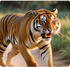 pikaso_texttoimage_35mm-film-photography-A-Bengal-tiger-in-midstride-